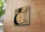 Wallity Reloj de pared decorativo de lienzo 4545CS-1 Multicolor
